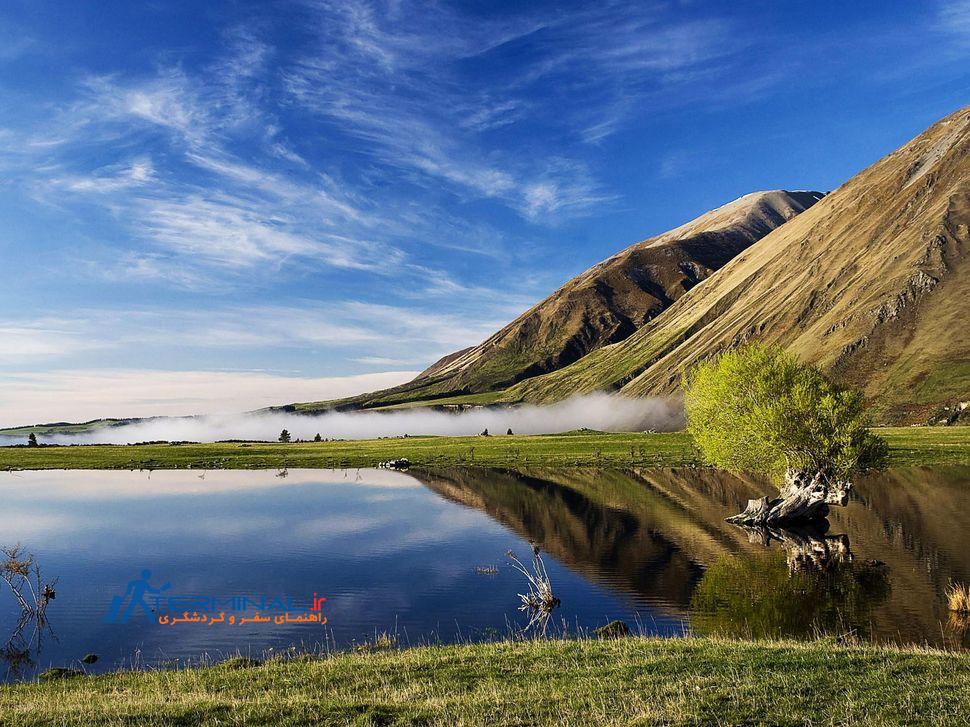 طبیعت چشم نواز نیوزیلند