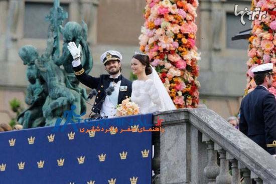 یک گارسون، عروس ملکه سوئد شد +عکس