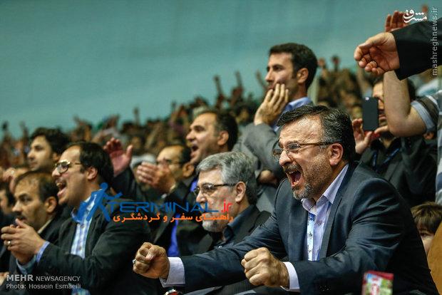 خوشحال ترین رئیس دنیا در ایران + عکس