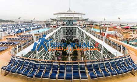 بزرگ‌ترین کشتی مسافربری جهان+تصاویر