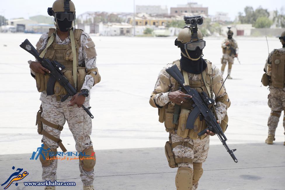 عکس جالب از سربازان عربستان/عکس