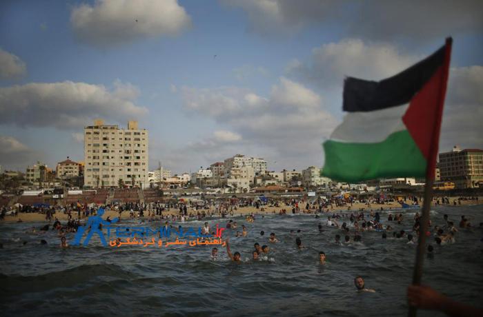 سواحل غزه،تفریح،عکس