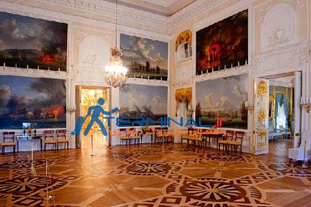  کاخ و باغ پترهوف در روسیه 