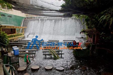 رستورانهای عجیب و جالب,رستوران آبشار ویلا اسکودرو,رستوران ویلا اسکودرو در فیلیپین