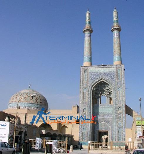 بازدید از مسجد جامع یزد