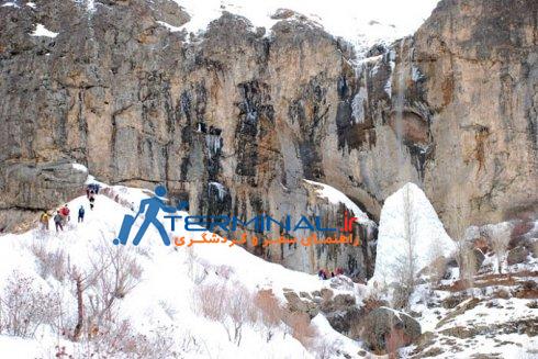 آبشار سنگان قله پهنه حصار
