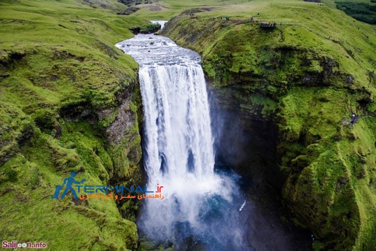 10 آبشار معروف ایسلند