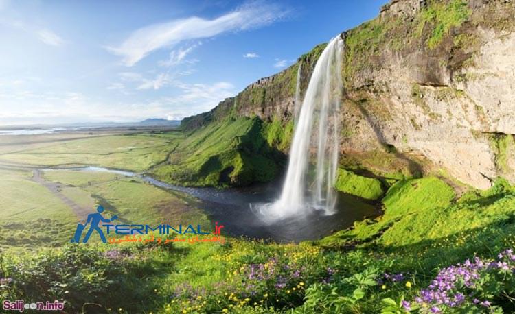 10 آبشار معروف ایسلند