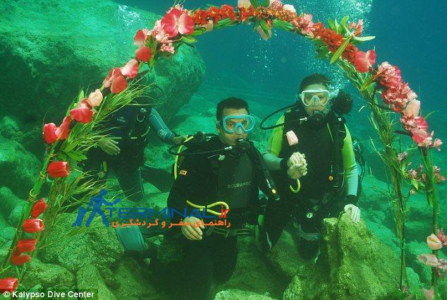  عروسی زیر آب‌، جاذبه جدید گردشگری یونان