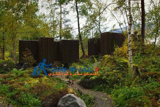 طراحی هتلی متفاوت در نروژ و فرصت لذت بردن از چشم‌اندازهای بکر طبیعت