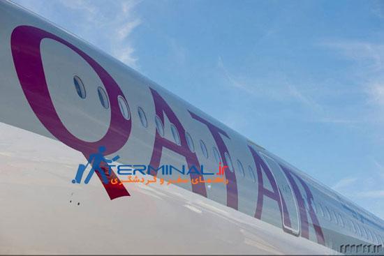 ایرباس و قطر ایرویز از هواپیمای با جنس فیبر کربن خود رونمایی کردند