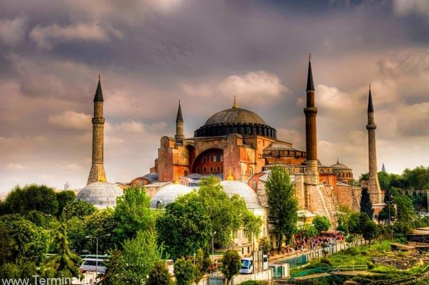 Top-Istanbul-Hagia مسجد ایاصوفیه