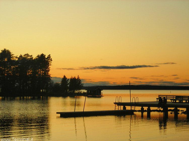 دریاچه سیلجان سوئد